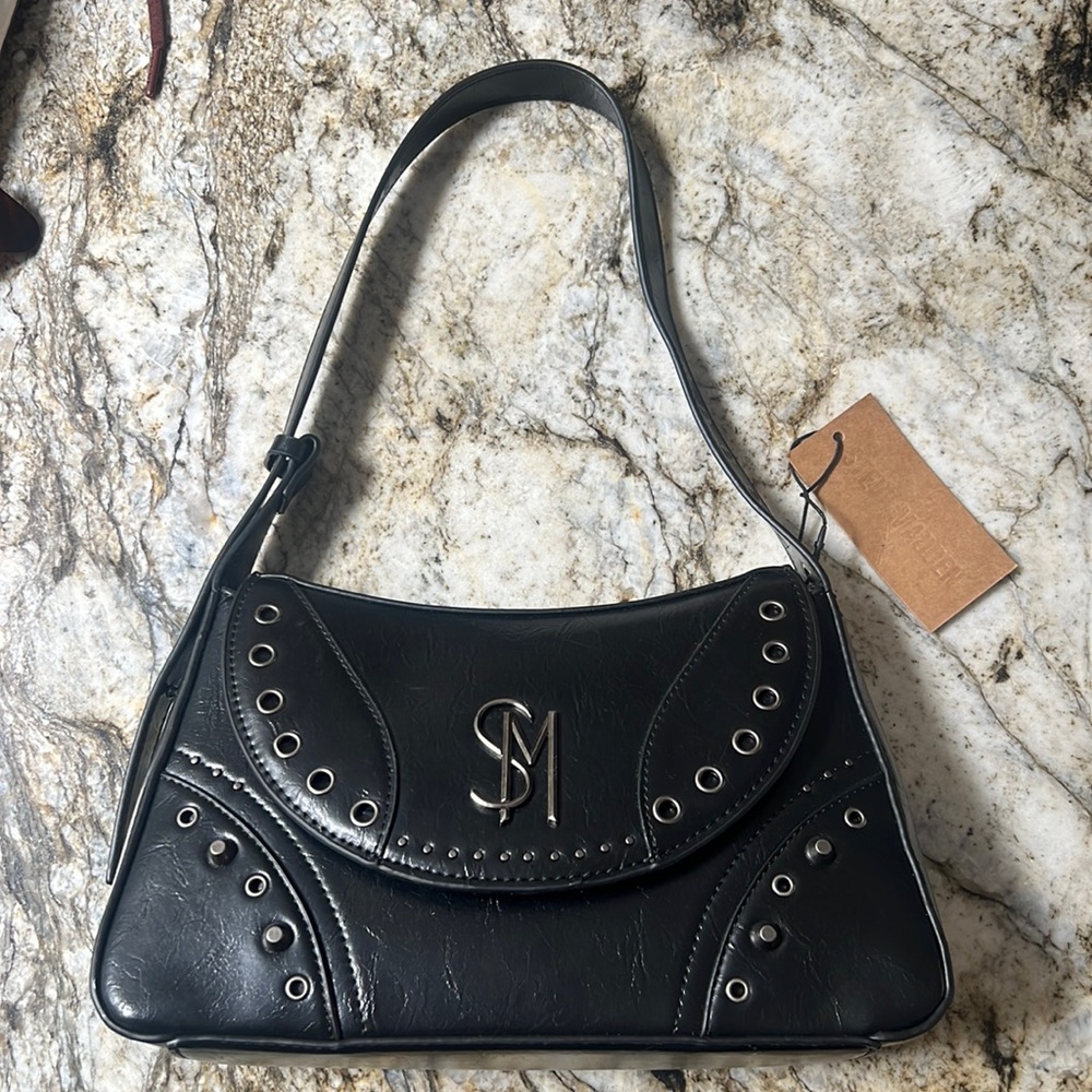 NEW!! Steve Madden Black BMargy shoulder bag